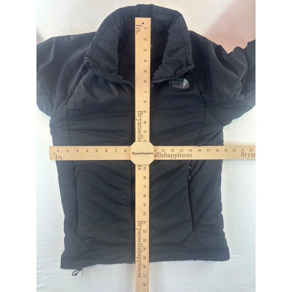 The North Face Ventrix Jacket Mens Small Black Full Zip Ripstop Insulated Coat